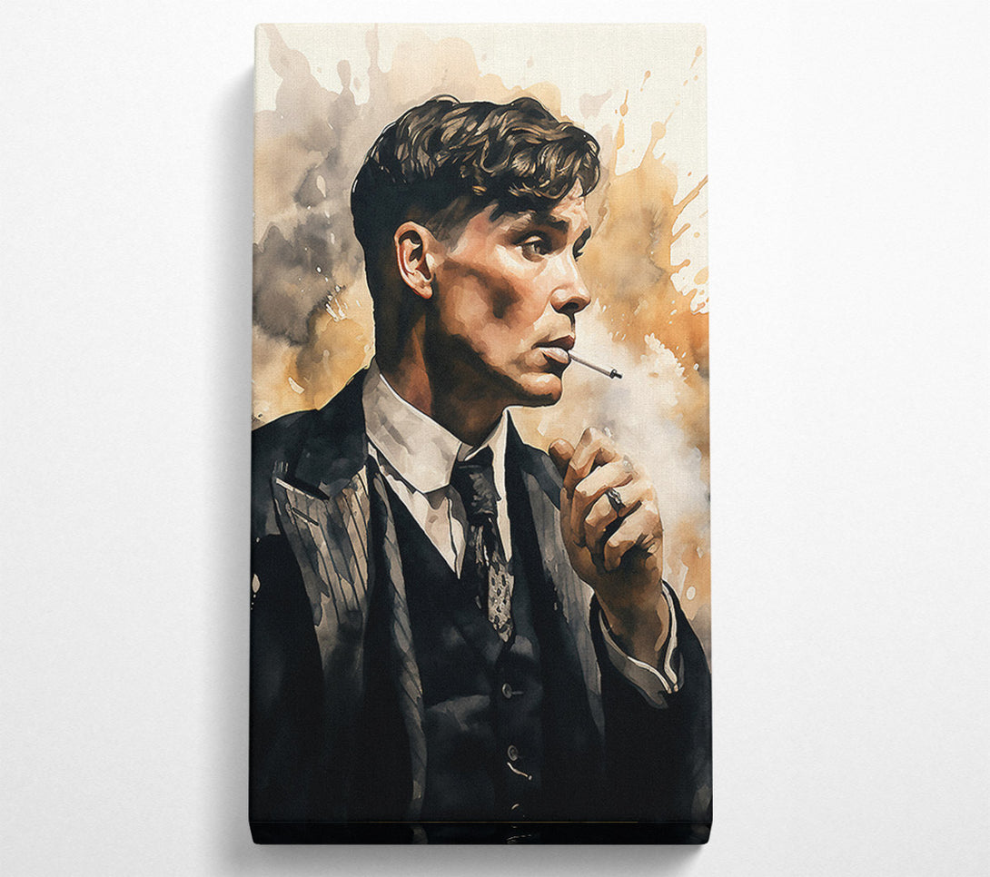  A Canvas Print of Mr Shelby Cigarette Canvas Art