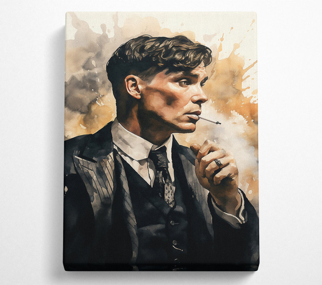  A Canvas Print of Mr Shelby Cigarette Canvas Art