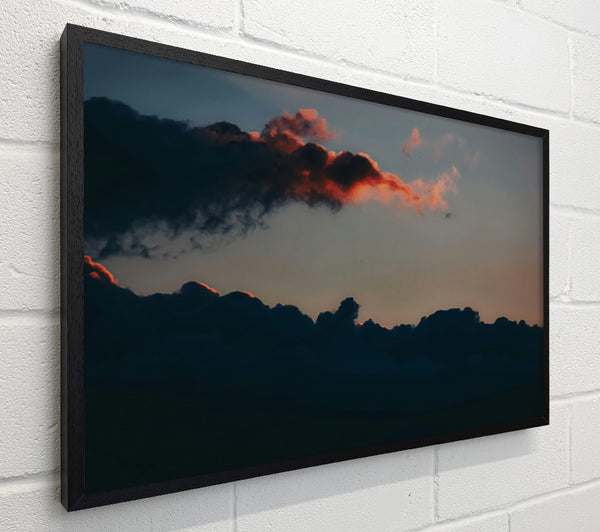 Crimson Cloud Silhouette