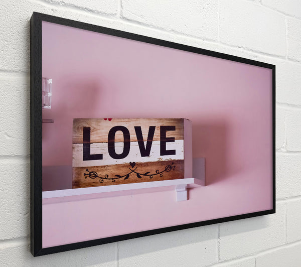 Pink Love Sign