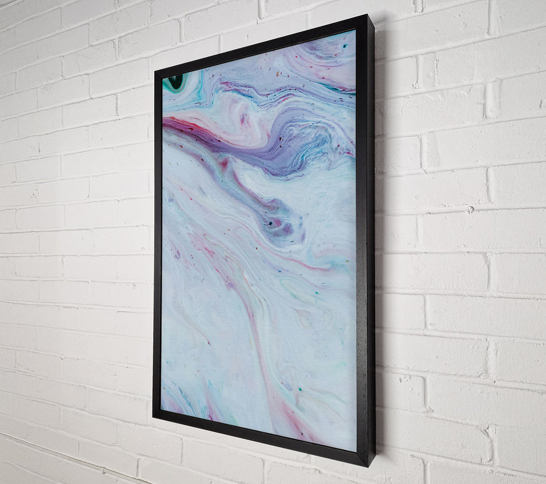  A Canvas Print of Azure Swirls Of Dream Canvas Print