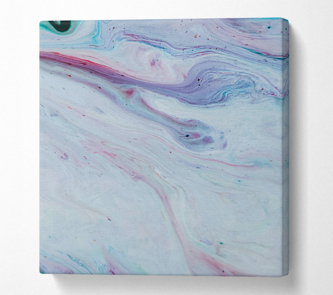  A Canvas Print of Azure Swirls Of Dream Canvas Print