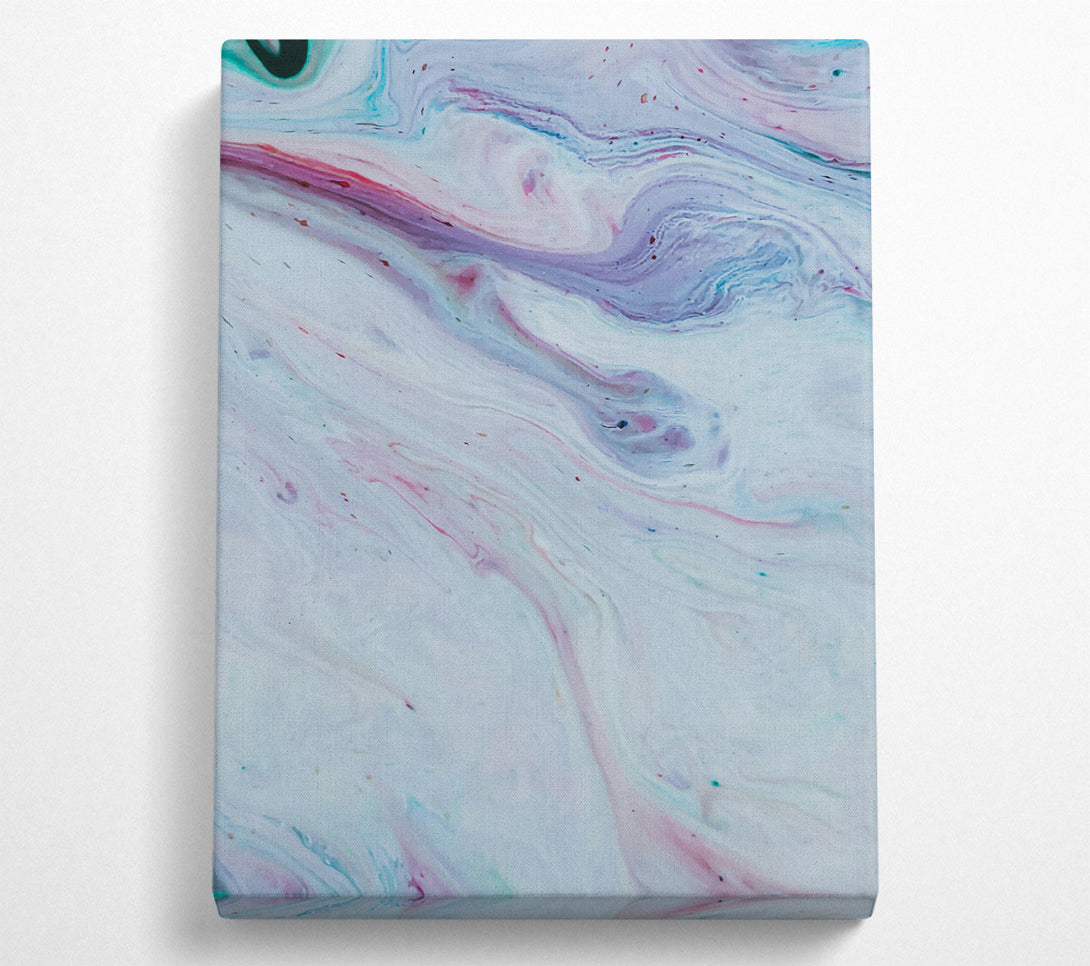  A Canvas Print of Azure Swirls Of Dream Canvas Print