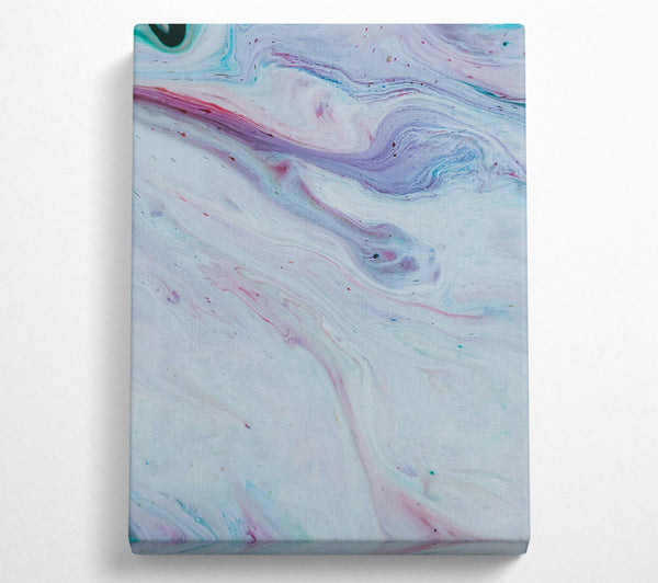  A Canvas Print of Azure Swirls Of Dream Canvas Print