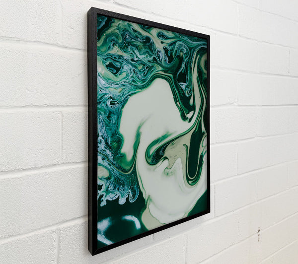 Emerald Swirls And Streams