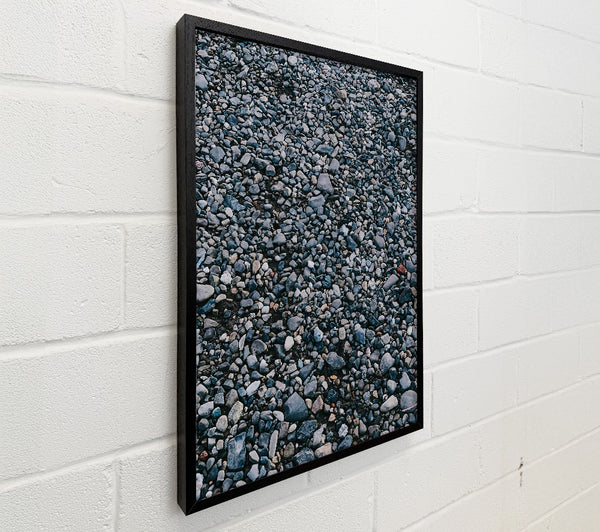 Gray Pebble Pathway