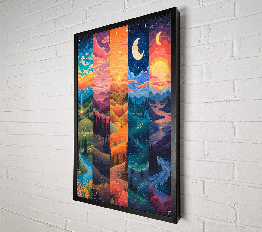 A Canvas Print of Nature Diversity Canvas Print
