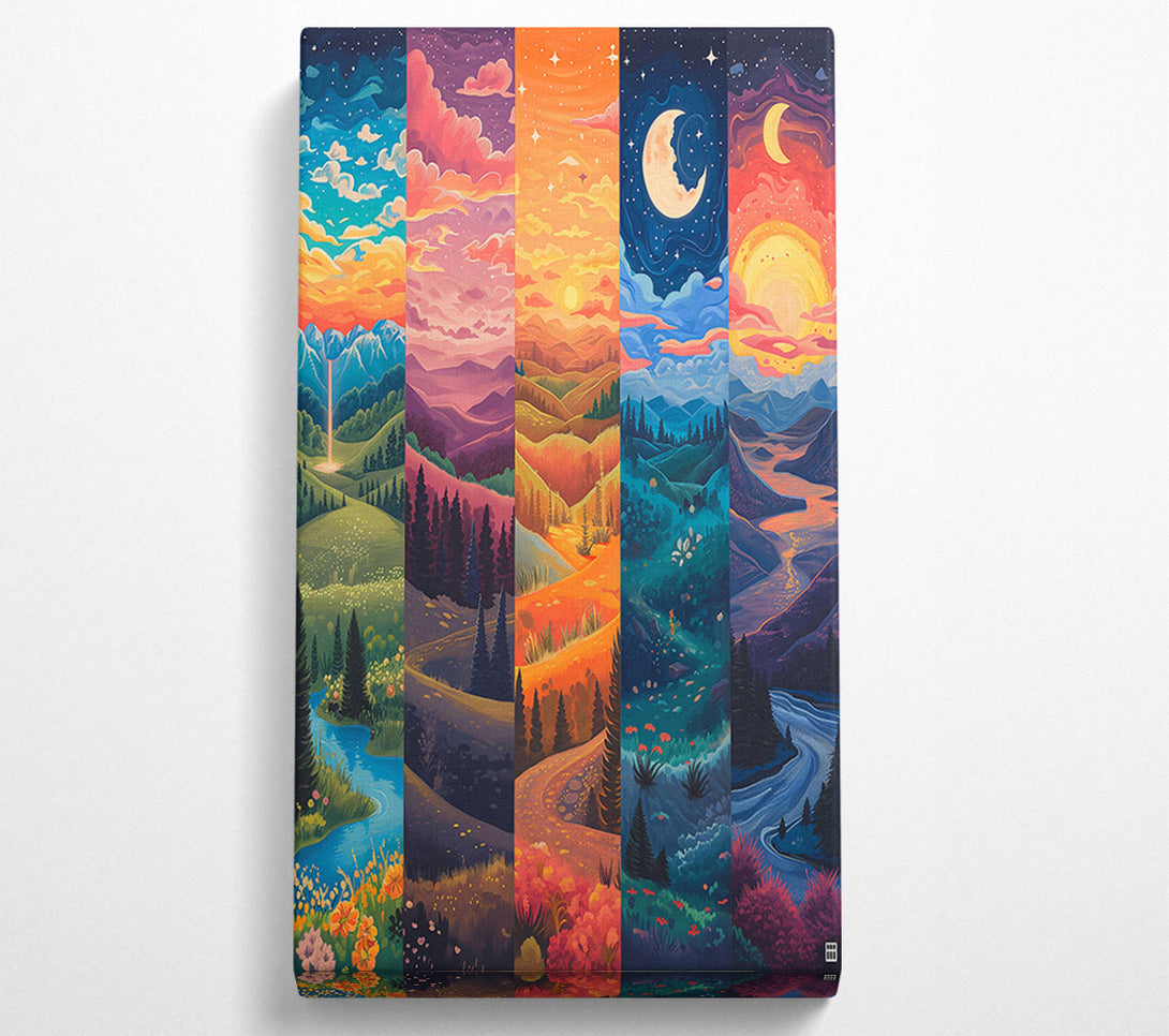  A Canvas Print of Nature Diversity Canvas Print