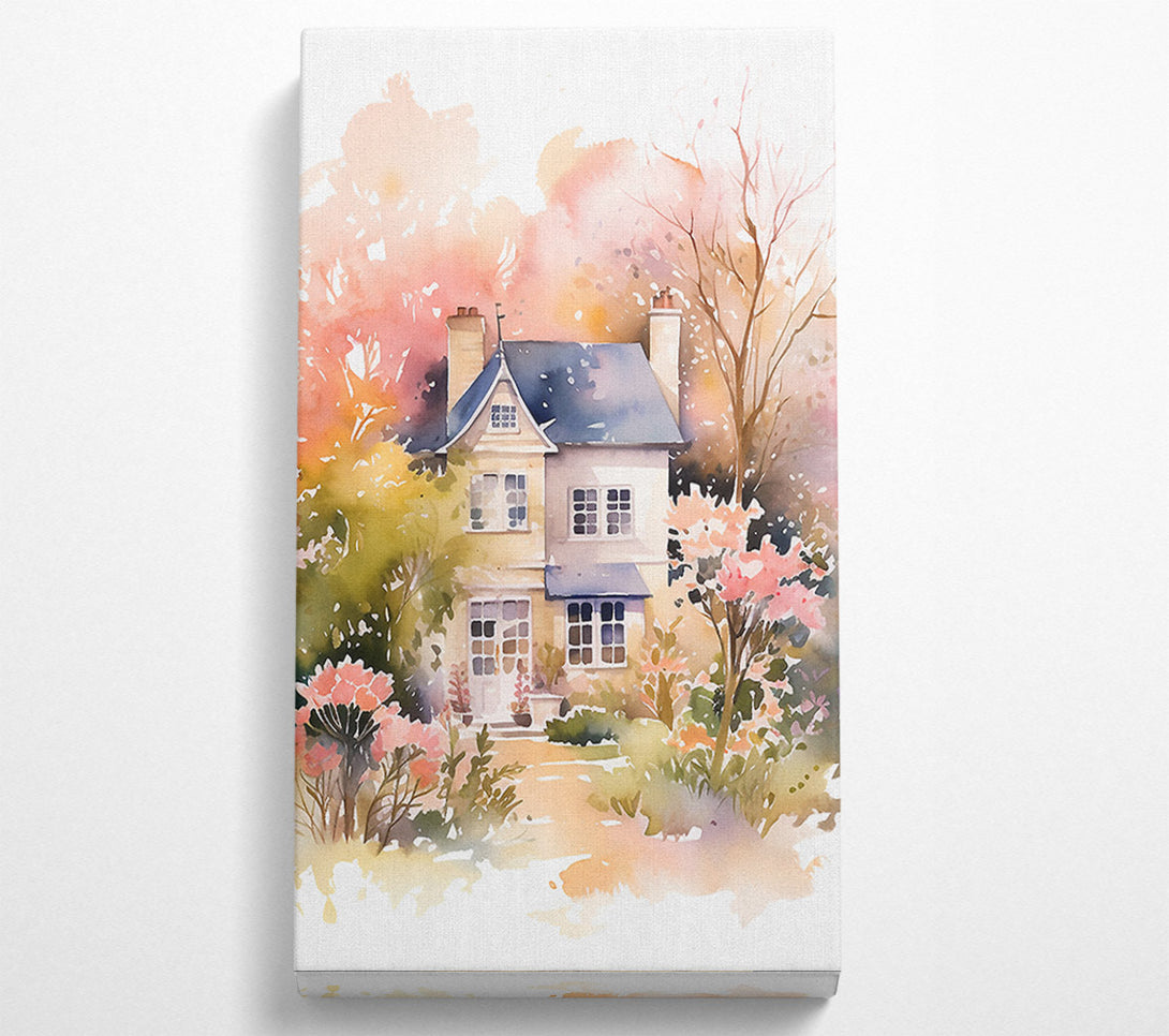  A Canvas Print of Nature House Canvas Print