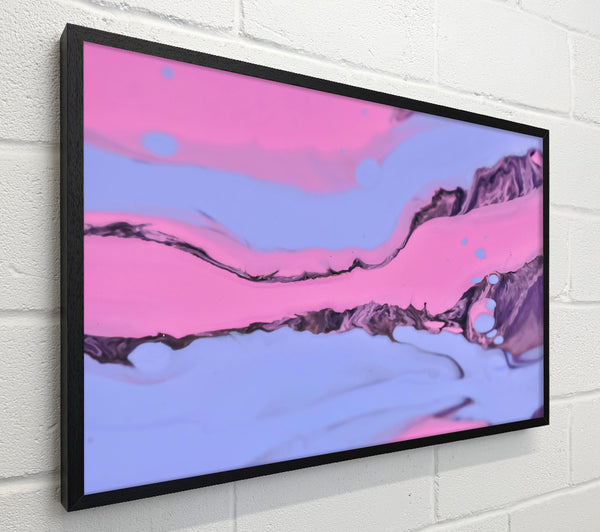 Pink Swirls And Waves