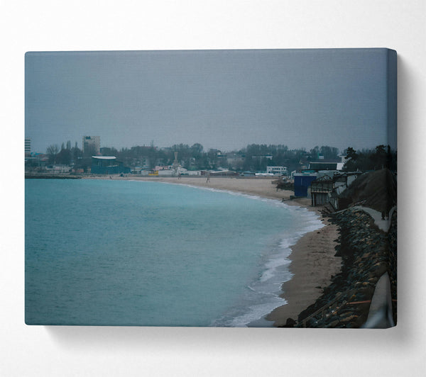  A Canvas Print of Turquoise Coastline Dream Canvas Wall Art