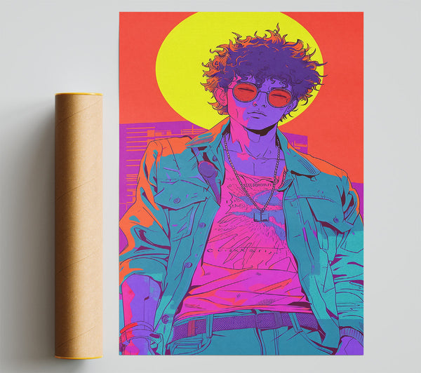 Neon Life Giclee Print