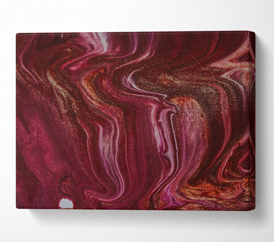  A Canvas Print of Crimson Liquid Dreams Canvas Print