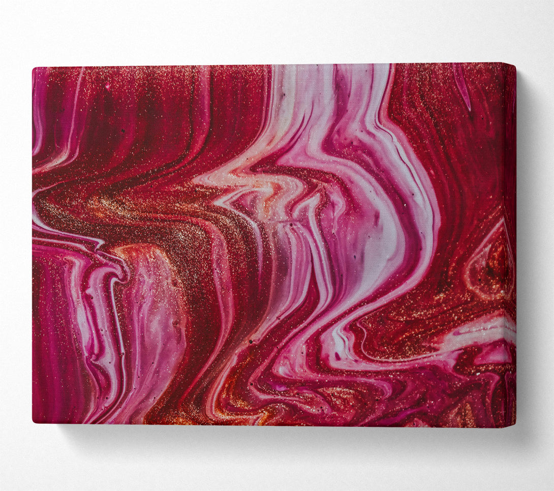  A Canvas Print of Crimson Swirling Dreams Canvas Wall Art