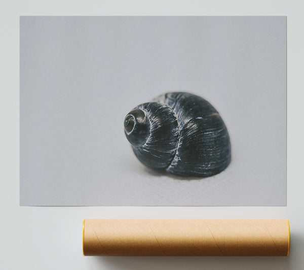 The Blackened Spiral Print