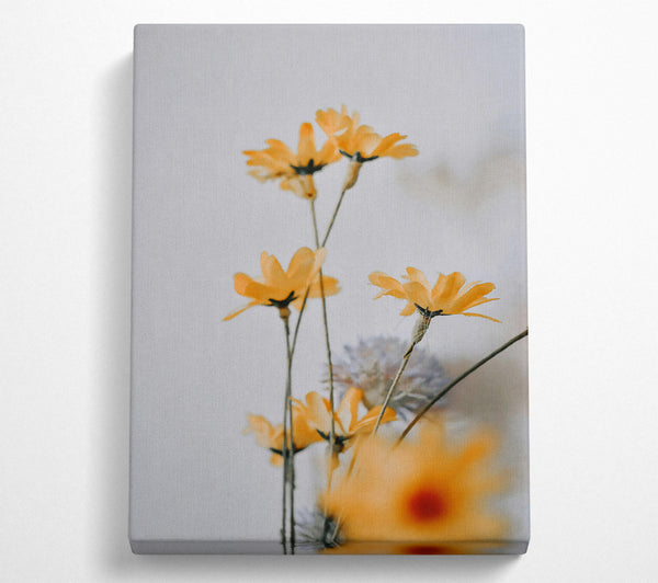  A Canvas Print of Golden Bloom Bouquet Canvas Art
