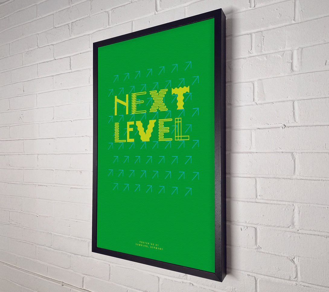  A Canvas Print of Next Level Retro Canvas Wall Art