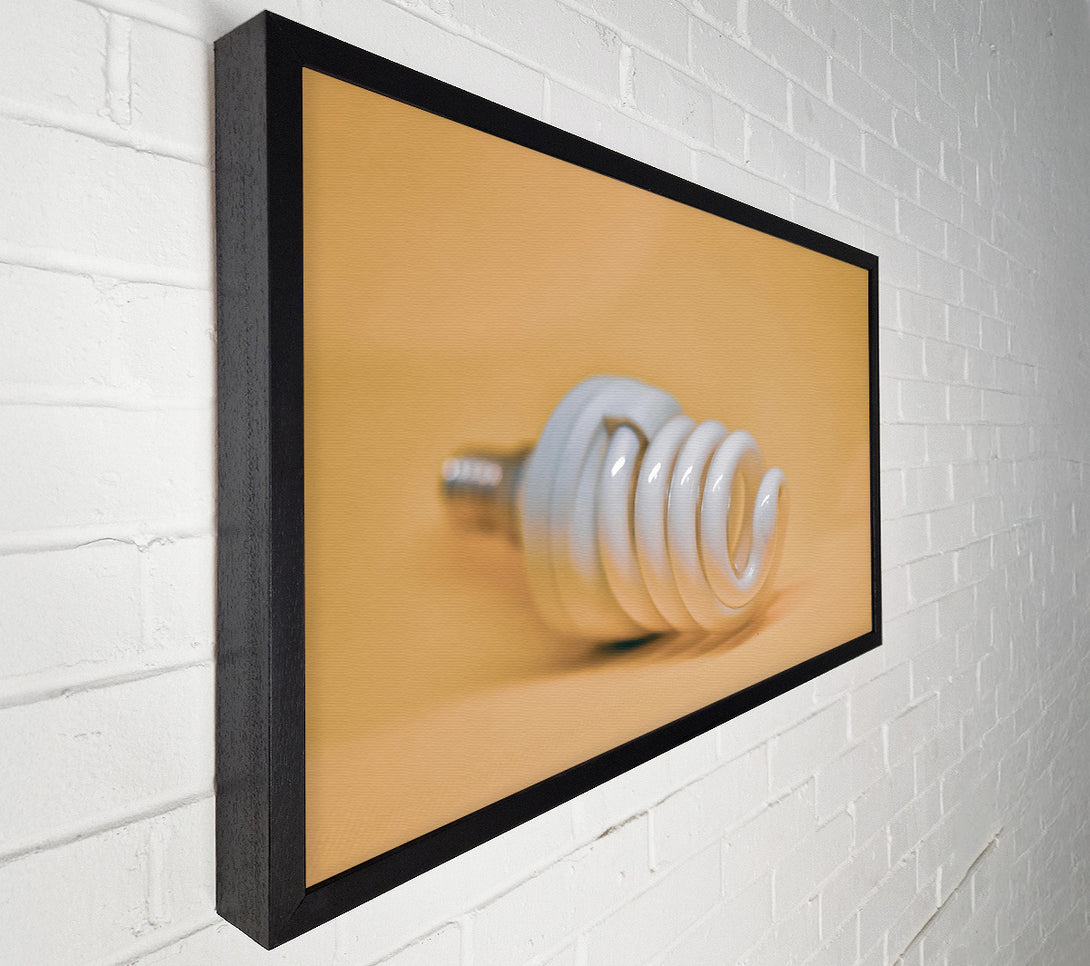  A Canvas Print of White Light Spiral Canvas Art