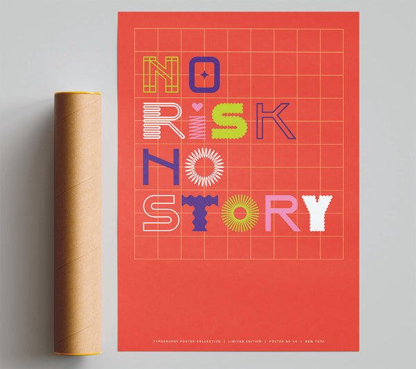 No Risk No Story Giclee Print