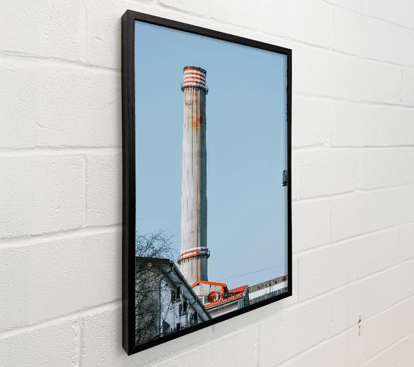 Red Stripe Chimney Sky