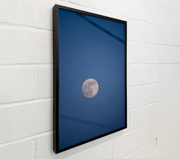 Blue Sky Full Moon