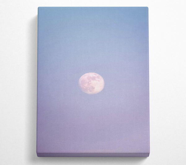  A Canvas Print of Lavender Moon Glow Canvas Wall Art