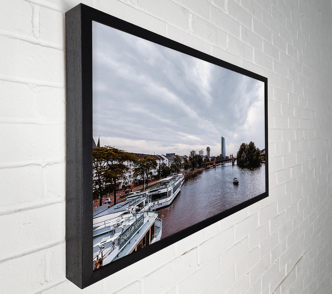  A Canvas Print of Grey River Cruise Canvas Wall Art