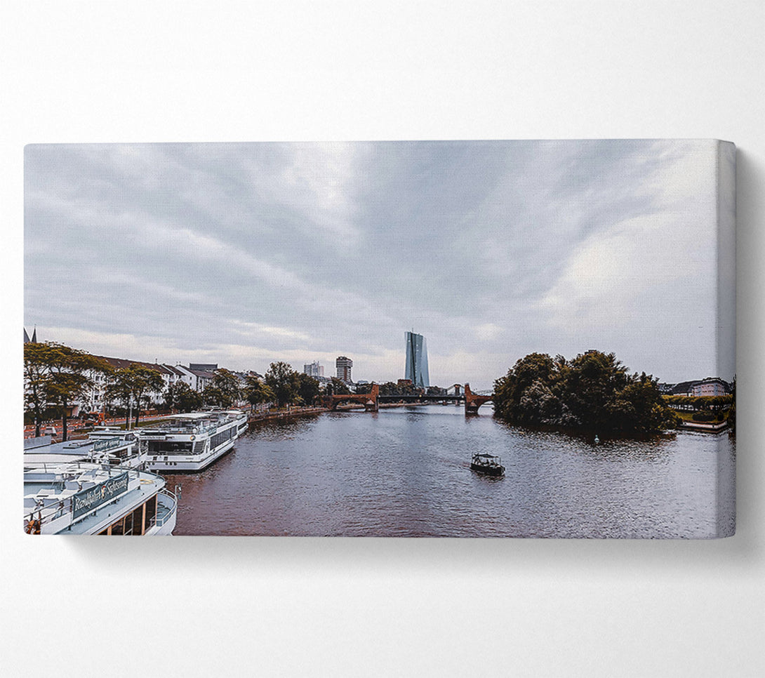  A Canvas Print of Grey River Cruise Canvas Wall Art