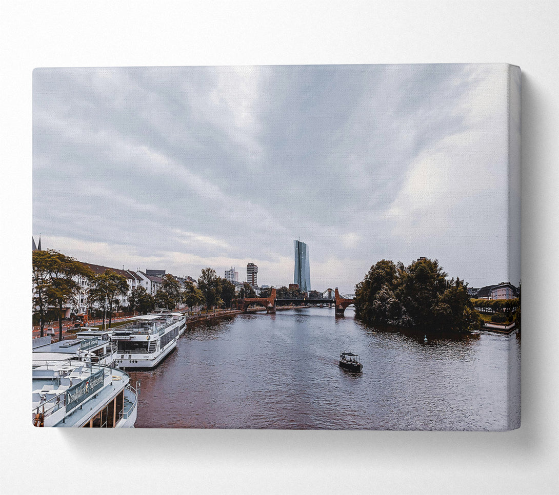  A Canvas Print of Grey River Cruise Canvas Wall Art