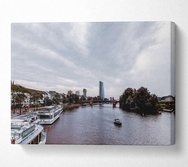  A Canvas Print of Grey River Cruise Canvas Wall Art
