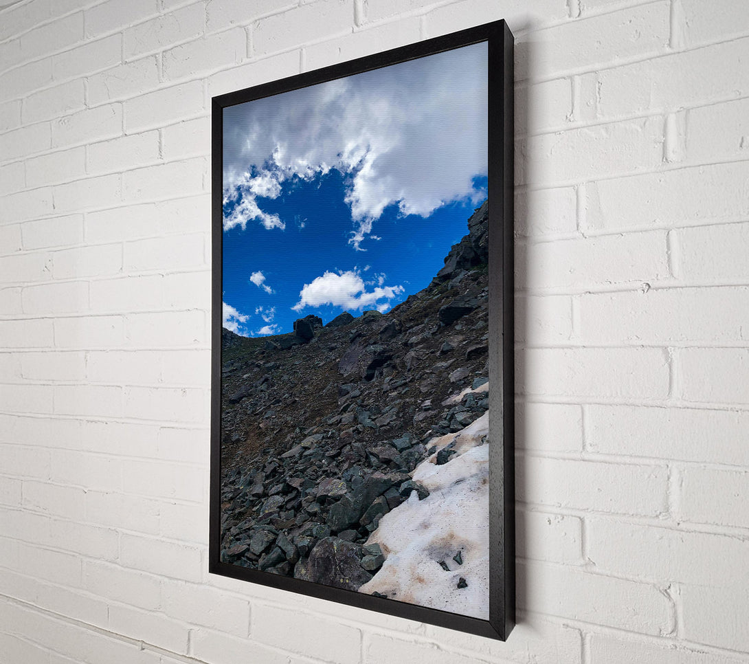  A Canvas Print of Blue Sky Scramble Canvas Wall Art