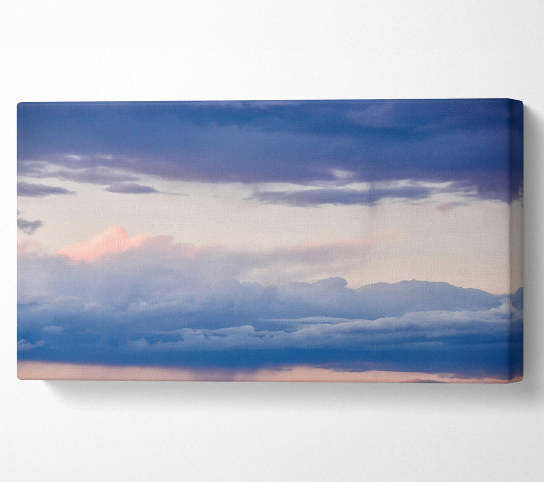  A Canvas Print of Pink & Blue Skies Canvas Print