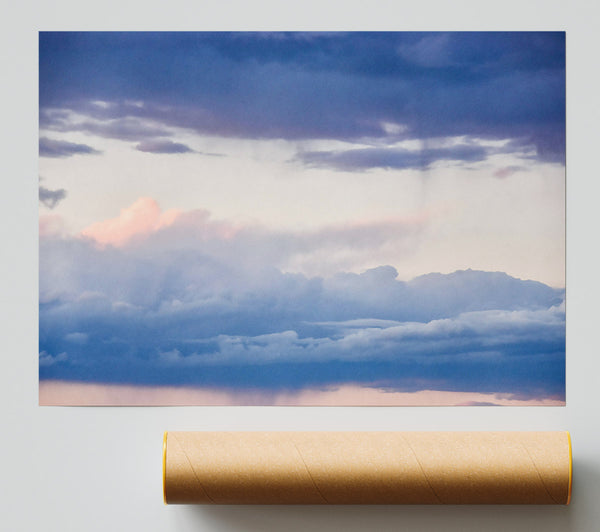 Pink & Blue Skies Print
