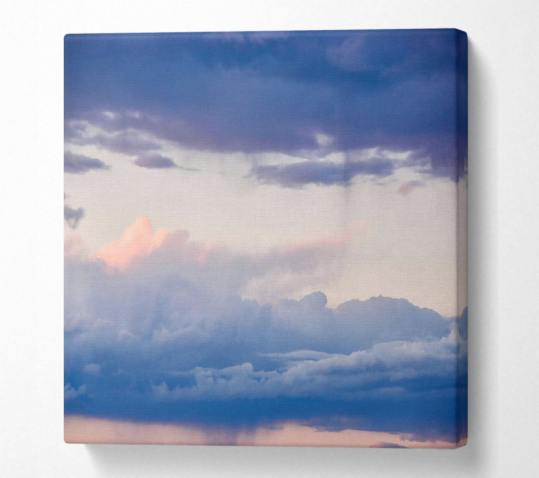  A Canvas Print of Pink & Blue Skies Canvas Print