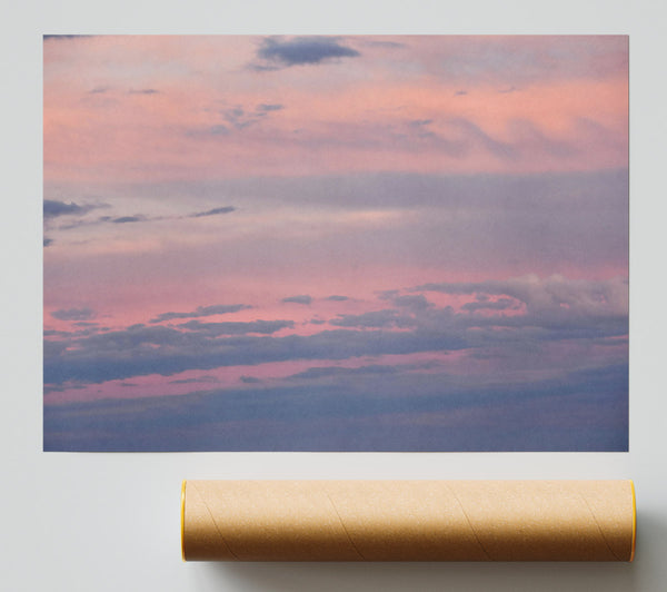 Pink Sky Layers Giclee Print