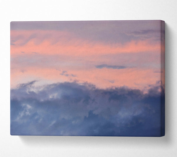  A Canvas Print of Crimson Cloudscape Canvas Wall Art