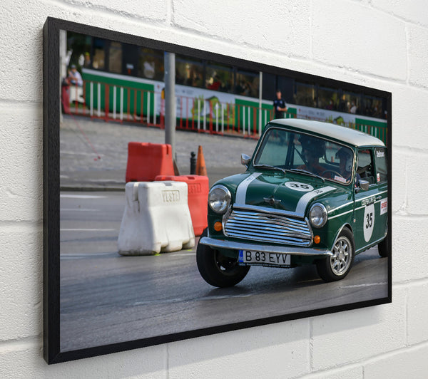 Green Mini Cooper 35