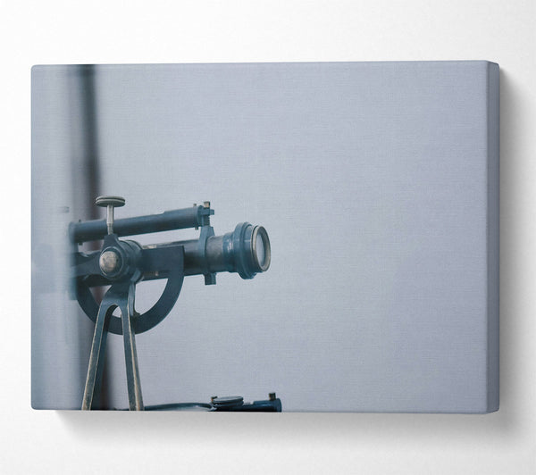 A Canvas Print of The Steel Gaze Canvas Print