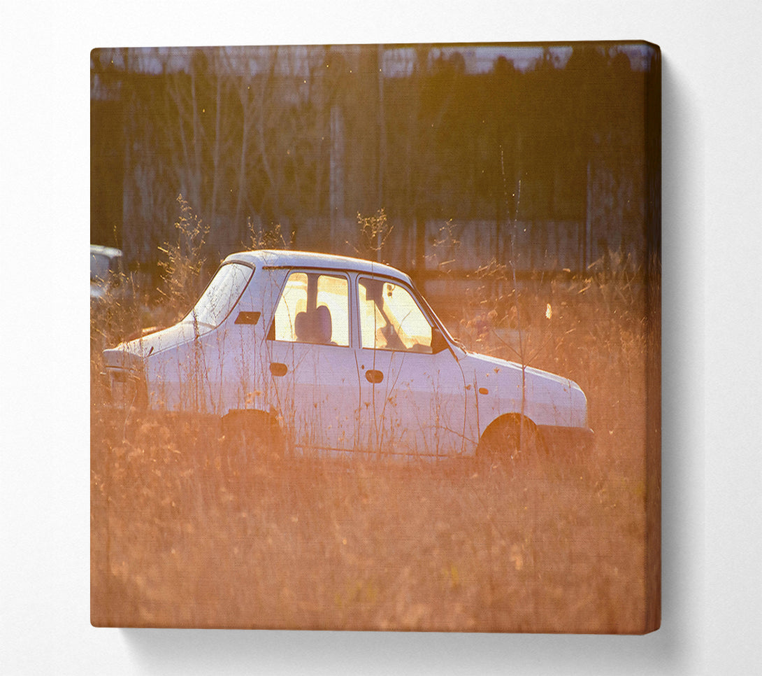  A Canvas Print of Golden Hour Retreat Canvas Art