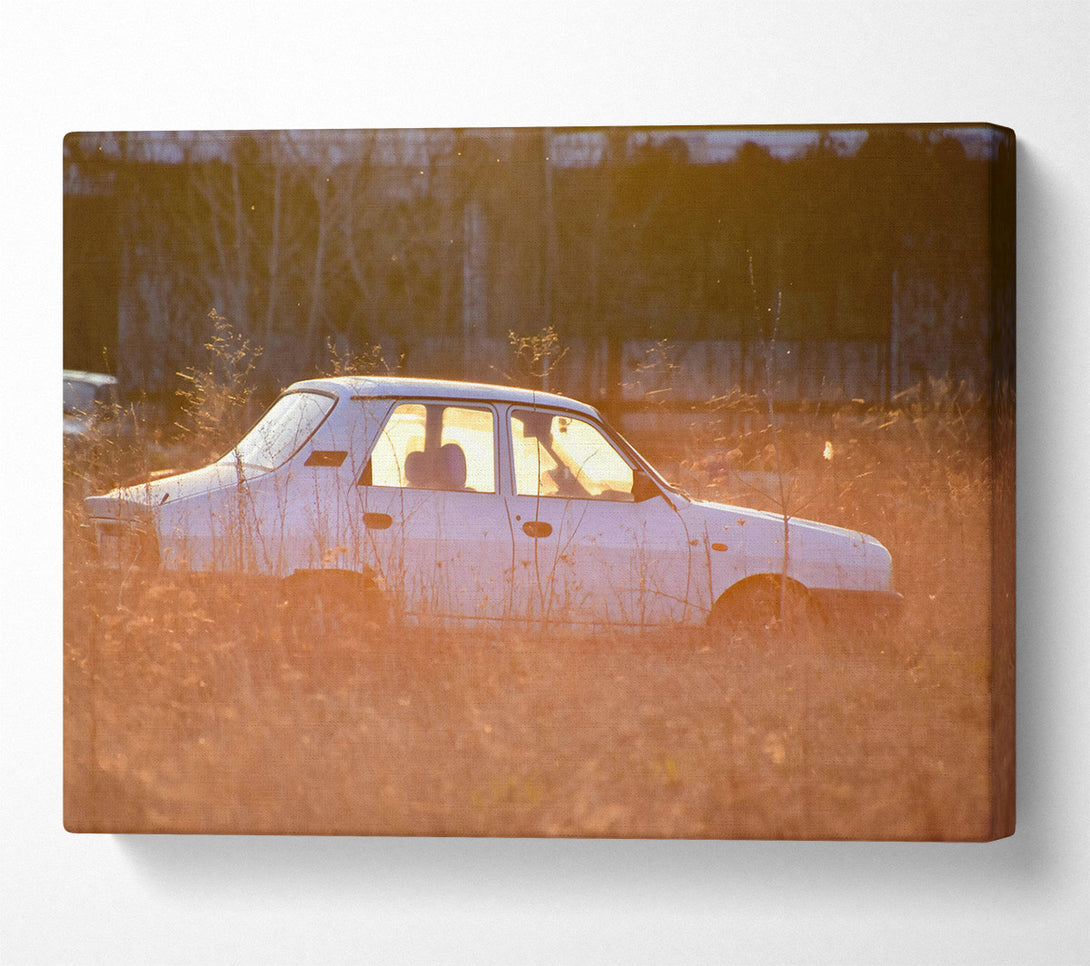  A Canvas Print of Golden Hour Retreat Canvas Art