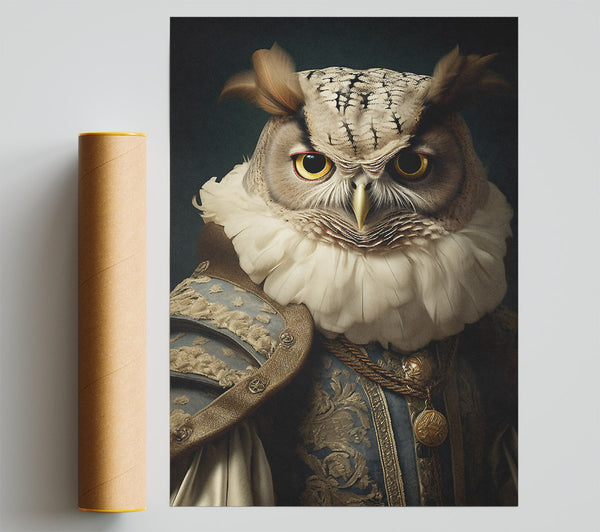 Owl Renaissance Giclee Print
