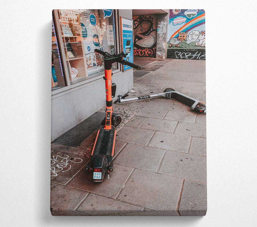  A Canvas Print of Loading... Canvas Print