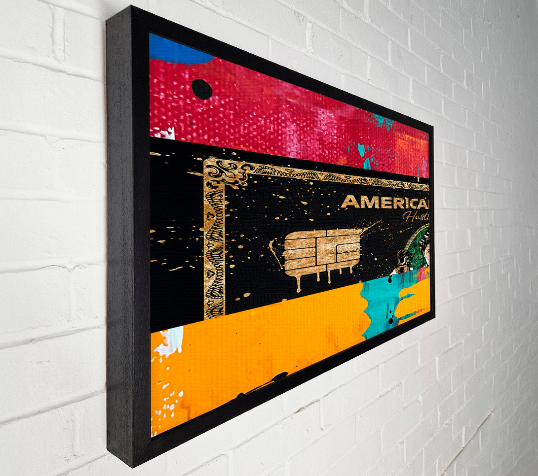  A Canvas Print of Pablo Escobar Mafia Bank Card Canvas Art