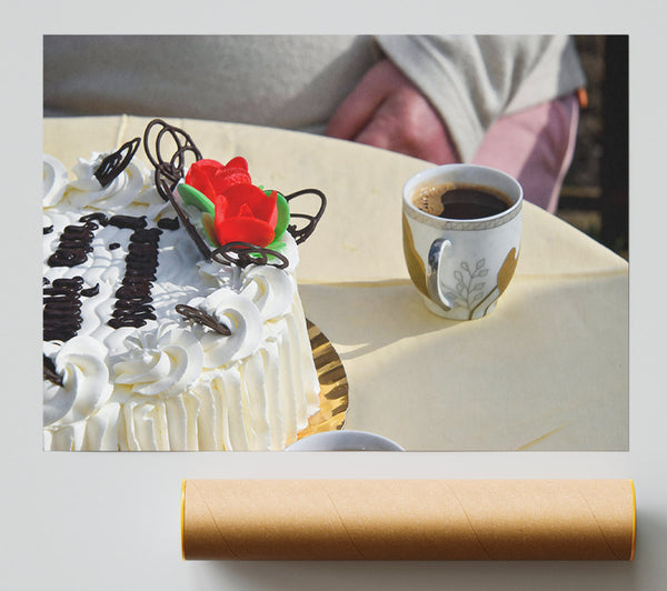Creamy Coffee Moment Print