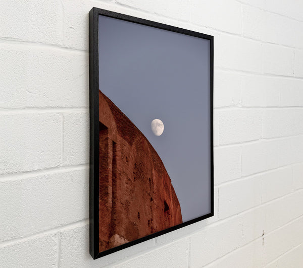 Red Brick Moonrise