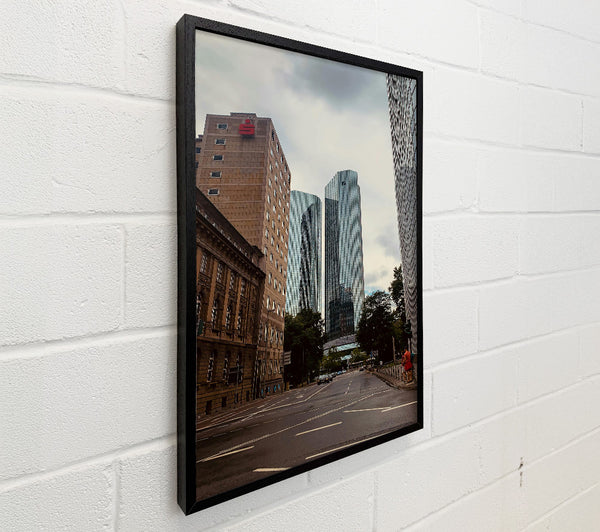 Brown Cityscape Reflection