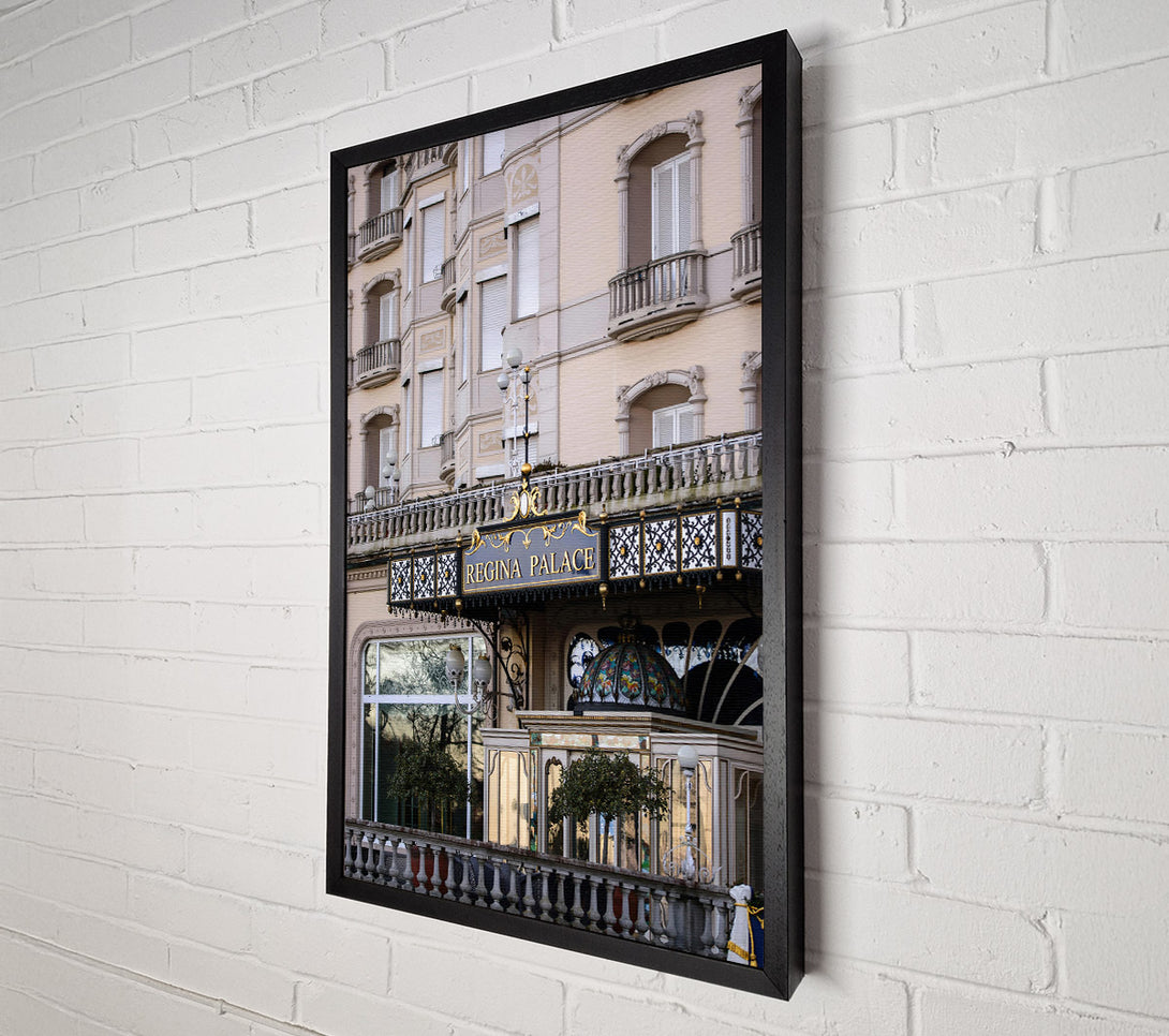  A Canvas Print of Golden Palace Entrance Canvas Print