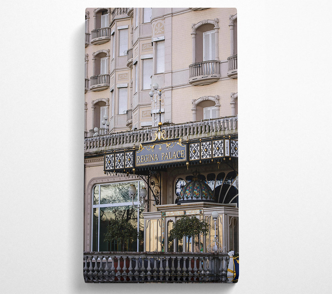  A Canvas Print of Golden Palace Entrance Canvas Print