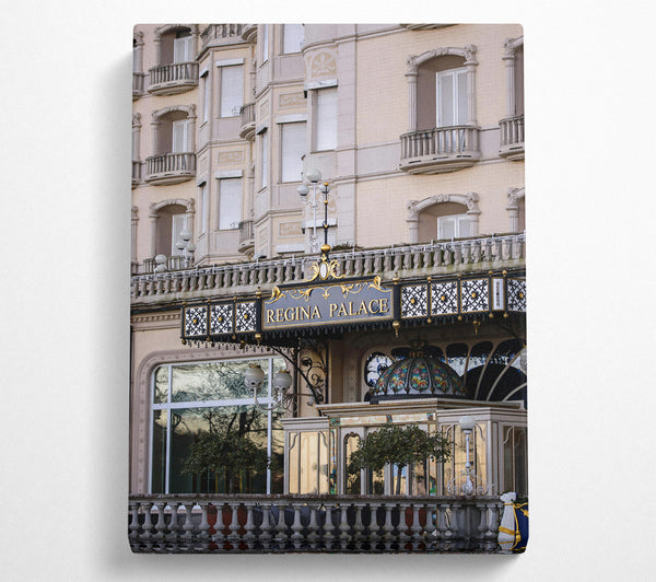  A Canvas Print of Golden Palace Entrance Canvas Print