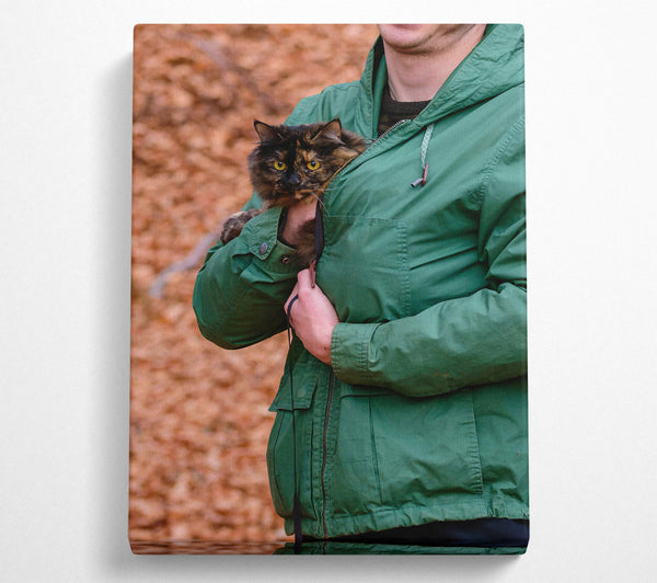 A Canvas Print of Green Jacket Companion Canvas Art